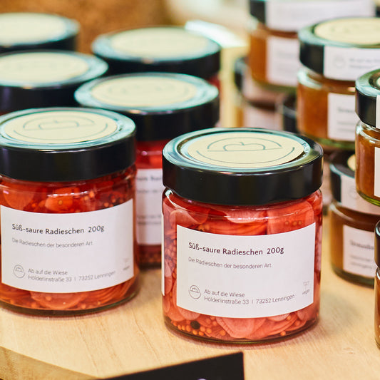 Süß-saure Radieschen